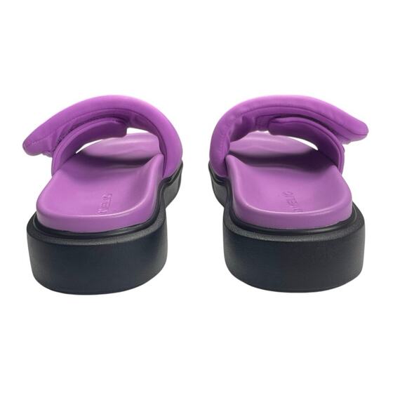 NWOT - D'Amelio Reklis Bright Lavender Slide Sandals - Picture 4 of 6